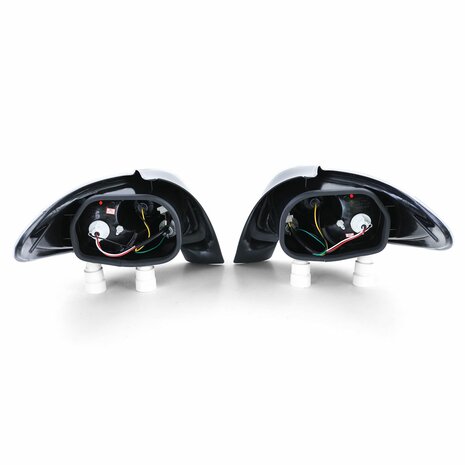 Heldere-Achterlichten-Peugeot-206-Hatchback-Chroom-Set-Links-Rechts