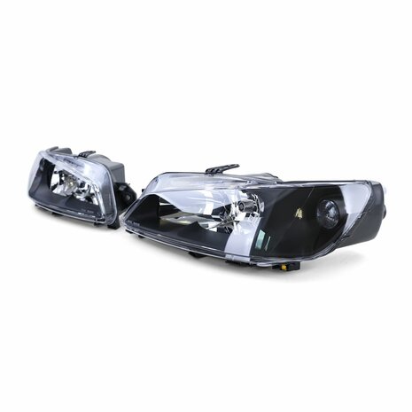 Koplampen-Zwart-Peugeot-306-E-keur-Plug-Play