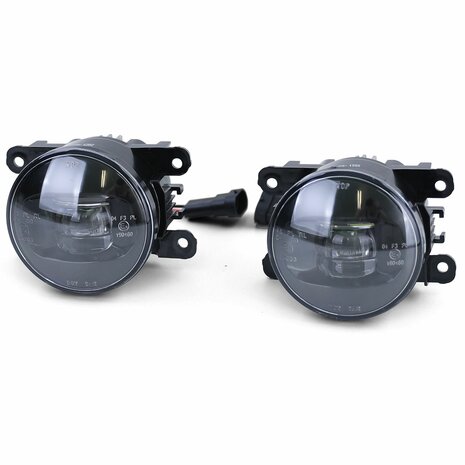 LED-Mistlampen-Set-Peugeot-107-207-307-407-4007-607-Zwart-Smoke