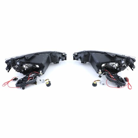 Koplampen-Zwart-Peugeot-206-E-keur-Plug-Play