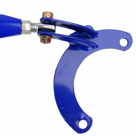 Aluminium-Veerpootbrug-Voor-Peugeot-206-Blauw
