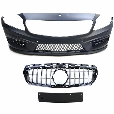 Mercedes-A-Klasse-W176-AMG-Look-Bumper-Set
