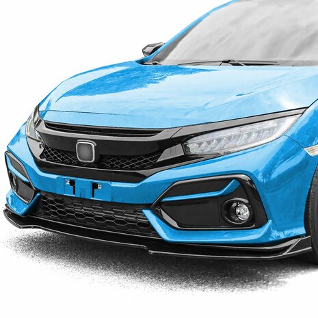 Sport-Grill-Honda-Civic-X-FC-FK-2016-2020-TR-Performance-Glans-Zwart