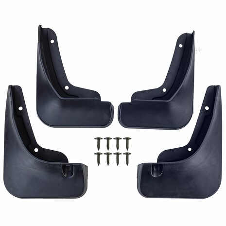 Spatlappen-Set-Voor-Kia-Sportage-NQ5-spatlap-Zwart