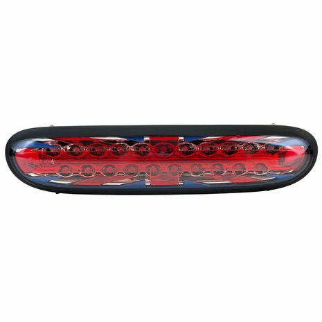 LED-Mistachterlicht-Mini-R56-R57-2006-2010-Helder-Rood-Zwarte-Rand