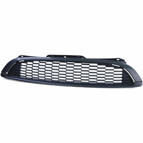 Grill-Set-Mat-Zwart-Mini-R55-R56-3-delig-Sportieve-Frontupgrade