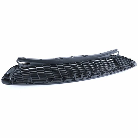 Grill-Set-Glans-Zwart-Mini-R55-R56-3-delig-Sportieve-Frontupgrade