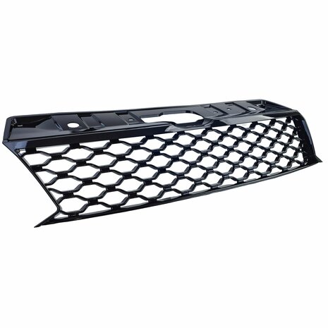 Grill-Volkswagen-Amarok-Glans-Zwart-Honingraat