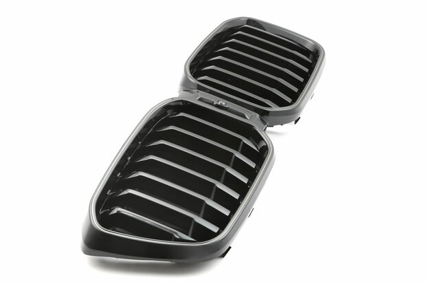 LED-Sport-Grille-BMW-X3-X4-G01-G02-LCI-vanaf-2021-Glans Zwart