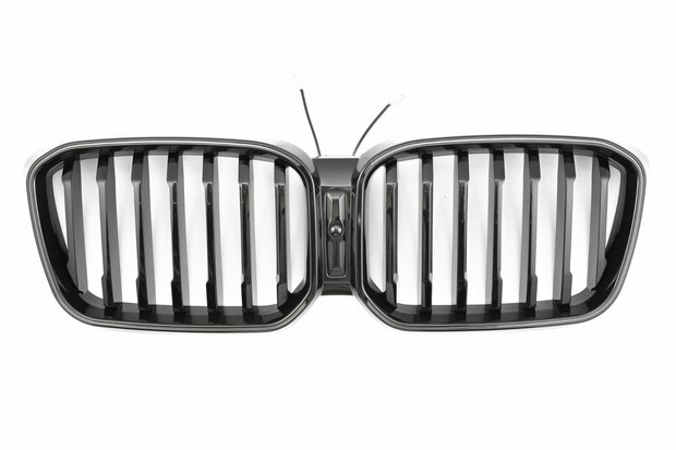 LED-Sport-Grille-BMW-X3-X4-G01-G02-LCI-vanaf-2021-Glans Zwart