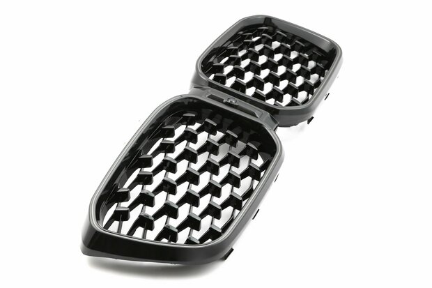 LED-Sport-Grille-BMW-X3-X4-G01-G02-LCI-vanaf-2021-Zwart-Diamond