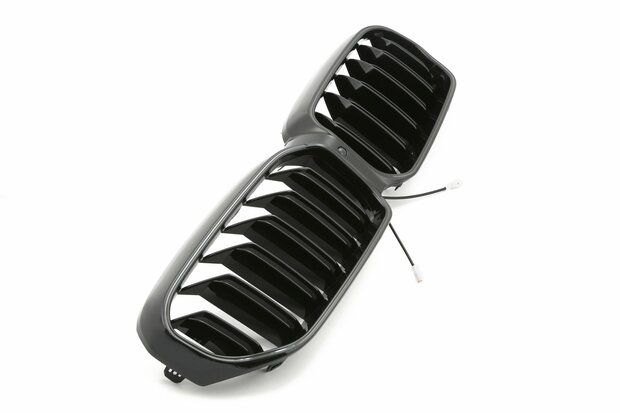 LED-Sport-Grille-BMW-5-Serie-G30-G31-LCI-20202023-Glans-Zwart-Dubbele-Spijl