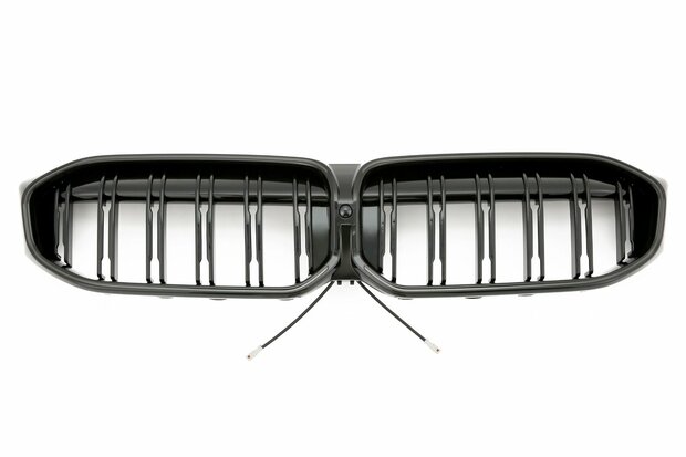 LED-Sport-Grille-BMW-3-Serie-G20-G21-LCI-vanaf-07-2022-Glans-Zwart-Dubbele-Spijl