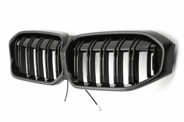 LED-Sport-Grille-BMW-3-Serie-G20-G21-LCI-vanaf-07-2022-Glans-Zwart-Dubbele-Spijl