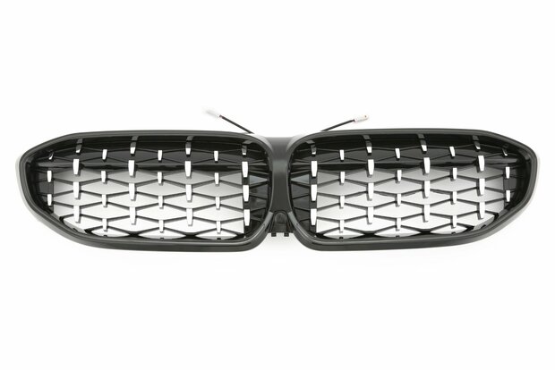 LED-Sport-Grille-BMW-3-Serie-G20-G21-Zwart-Chrome-Diamond-DesignLED-Sport-Grille-BMW-3-Serie-G20-G21-Zwart-Chrome-Diamond-Desig