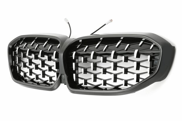 LED-Sport-Grille-BMW-3-Serie-G20-G21-Zwart-Chrome-Diamond-Design
