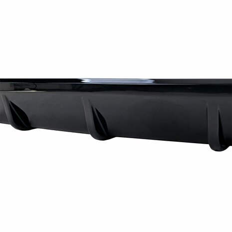 BmwX6-G06-M-Pack-Bumper-Diffuser-Glans-Zwart