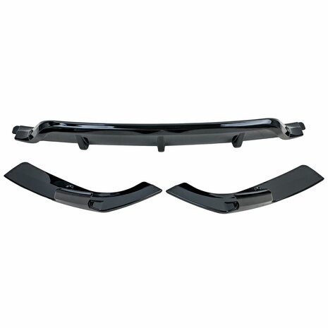BmwX6-G06-M-Pack-Bumper-Diffuser-Glans-Zwart