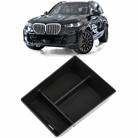 Middenconsole Organizer Armsteun voor BMW X5 G05 / X6 G06 / X7 G07 &ndash; Opbergvak Inzet