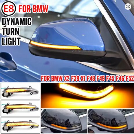 Bmw-X2-F39-Dynamische-Led-Spiegel-Knipperlichten