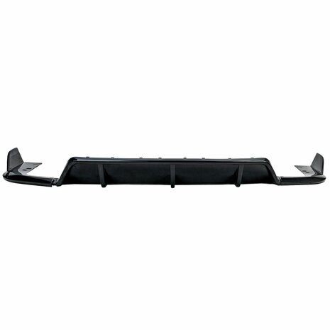 Bumper-Diffuser-BMW-X5-G05-M-Pack-Glans-Zwart-Flaps