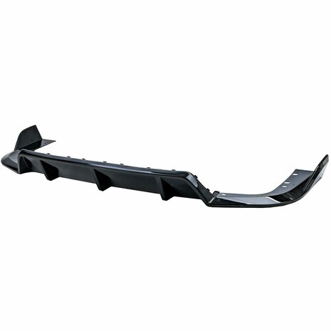 Bumper-Diffuser-BMW-X5-G05-M-Pack-Glans-Zwart-Flaps