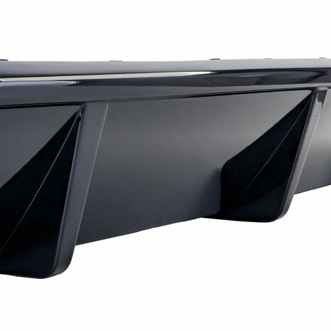 Bumper-Diffuser-BMW-X5-G05-M-Pack-Glans-Zwart-Flaps