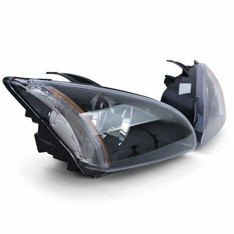 Koplampen-Zwart-Ford-Focus-II-2004&ndash;2008-Set-Links-Rechts