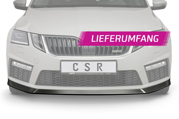 CSR Automotive Splitter Voorspoiler Spoiler Geschikt Voor Skoda Octavia 3 RS 5E CSL399