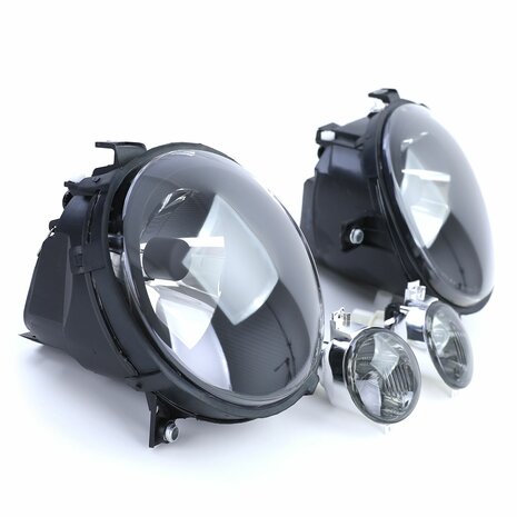 Volkswagen-Lupo-6X-Koplampen-Koplamp-Set-Smoke-Glas-+-Knipperlichten