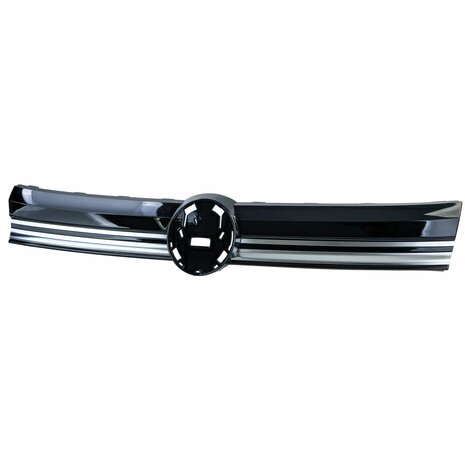 Volkswagen-Caddy-5-Grill-Zwart-Glans-met-Chromen-Lijsten-2020-Caddy-V-SB-OEM-Look