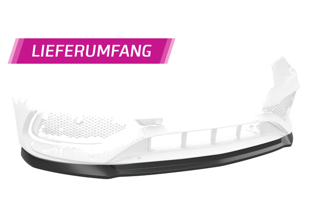 CSR Automotive Splitter Voorspoiler Spoiler Voor Mercedes CLA 117 AMG-Line CSL522