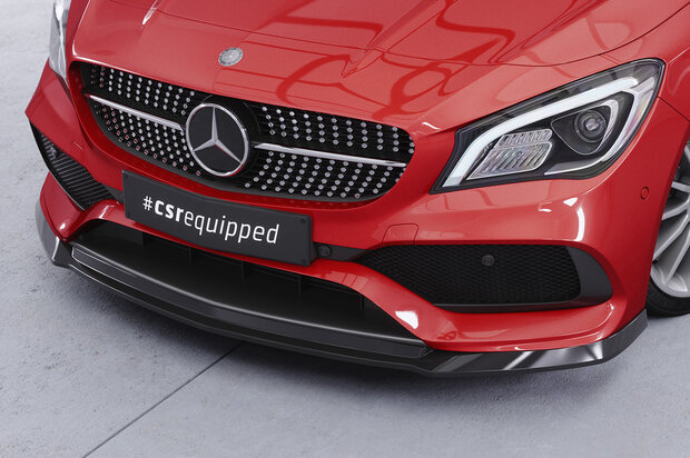CSR Automotive Splitter Voorspoiler Spoiler Voor Mercedes CLA 117 AMG-Line CSL522