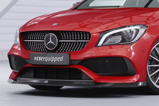 CSR Automotive Splitter Voorspoiler Spoiler Voor Mercedes CLA 117 AMG-Line CSL522