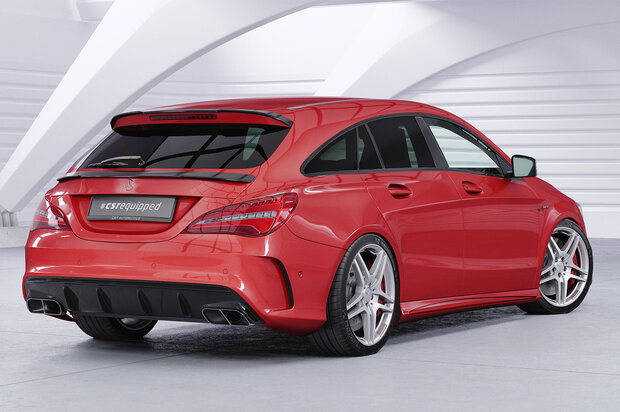 CSR Automotive Achterklep Spoiler Cap Voor Mercedes CLA X117 Shooting Brake HF739 Upper