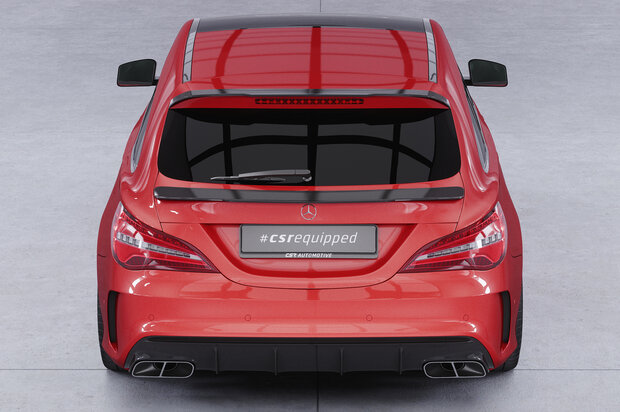 CSR Automotive Achterklep Spoiler Cap Voor Mercedes CLA X117 Shooting Brake HF739 Upper