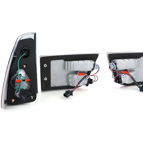 Achterlichten Set Voor Bmw X5 E53 Rood / Smoke Glas