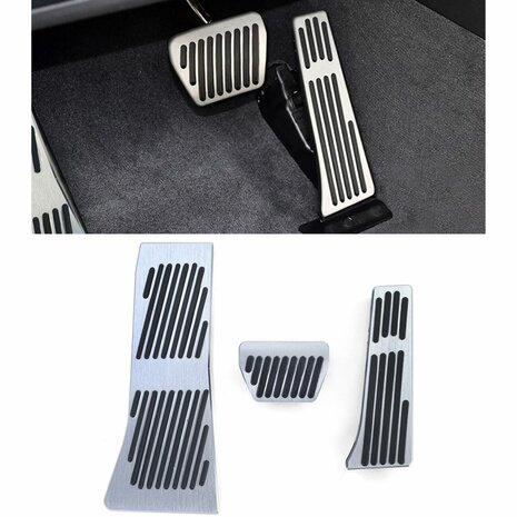 Aluminium Pedalen Voor Bmw X5 E53 Set Automaat + Voetsteun 