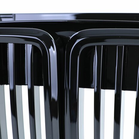 Grill-Voor-Bmw-3-Serie-E30-Zwart-glans