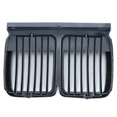 Grill-Voor-Bmw-3-Serie-E30-Zwart-glans