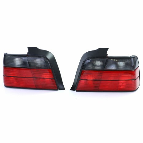 bmw-e36-sedan-achterlichten-Rood-Zwart-1990-1999