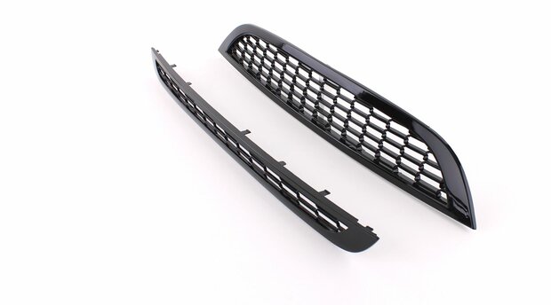 sport-grille-set-mini-r50-r53-hoogglans-zwart-Honingraat