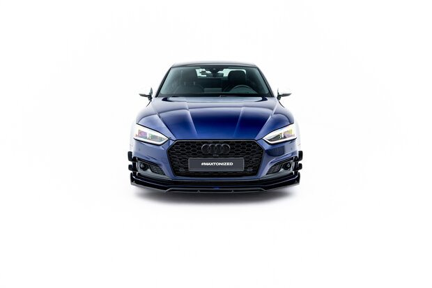Maxton-Design-Audi-A5-/-S5-F5-S-Line-Coupe-/-Sportback-Voorspoiler-Spoiler-Splitter-Versie-V4