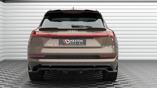 Maxton Design Audi E Tron Achterklep Lower Spoiler Cap 