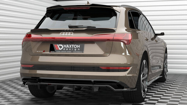 Maxton Design Audi E Tron Achterklep Lower Spoiler Cap 