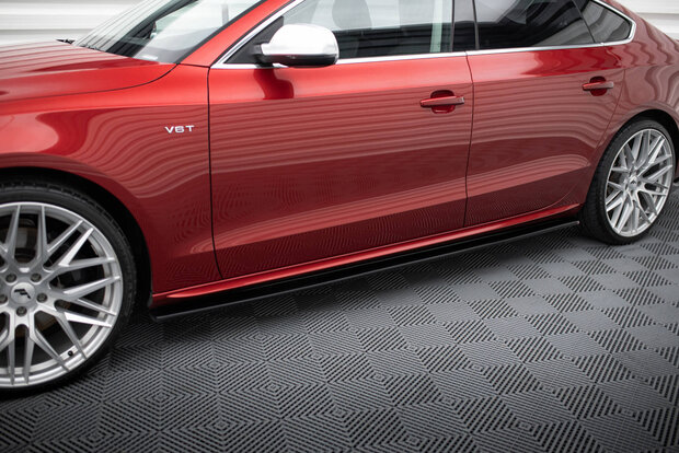 Maxton Design Audi S5 / A5 / A5 S-Line Sportback 8T / 8T Facelift Side skirts Diffusers 