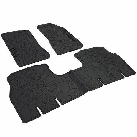 Rubberen-Automatten-Jeep-Wrangler-JL-All-Weather-Vloermatten-Zwart