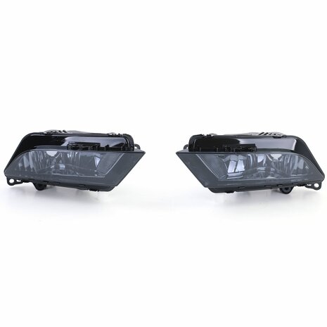 Mistlamp Set Zwart Smoke Seat Ibiza Leon Toledo incl. Lampen