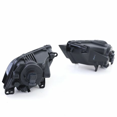 Mistlamp Set Zwart Smoke Seat Ibiza Leon Toledo incl. Lampen
