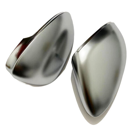 Spiegelkappen Mat Zilver Chrome Rvs Geschikt Voor Volkswagen Golf 8 MK8